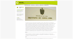 Desktop Screenshot of ica.inf.cu