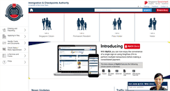Desktop Screenshot of ica.gov.sg