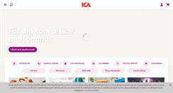 Desktop Screenshot of ica.se