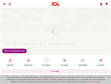Tablet Screenshot of ica.se